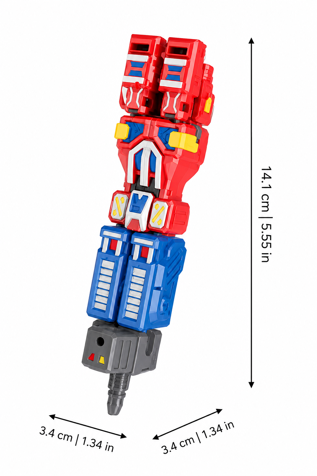 2-in-1 Transforming Robot Pen for Creative Writing Play