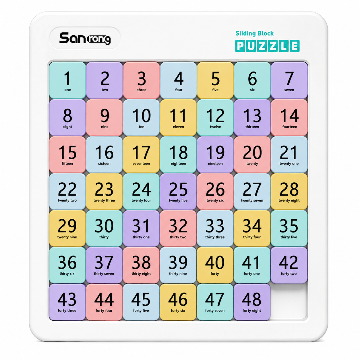 Magnetic Number Sliding Game for Focus, Patience and Smart Play