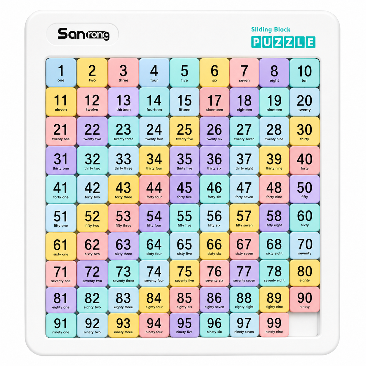 Magnetic Number Sliding Game for Focus, Patience and Smart Play