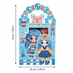 Reusable Doll Outfit Kit for Mix-and-Match Fashion Fun