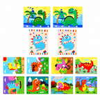3D EVA Sticker Cards for Coloring, Crafting and Story Play
