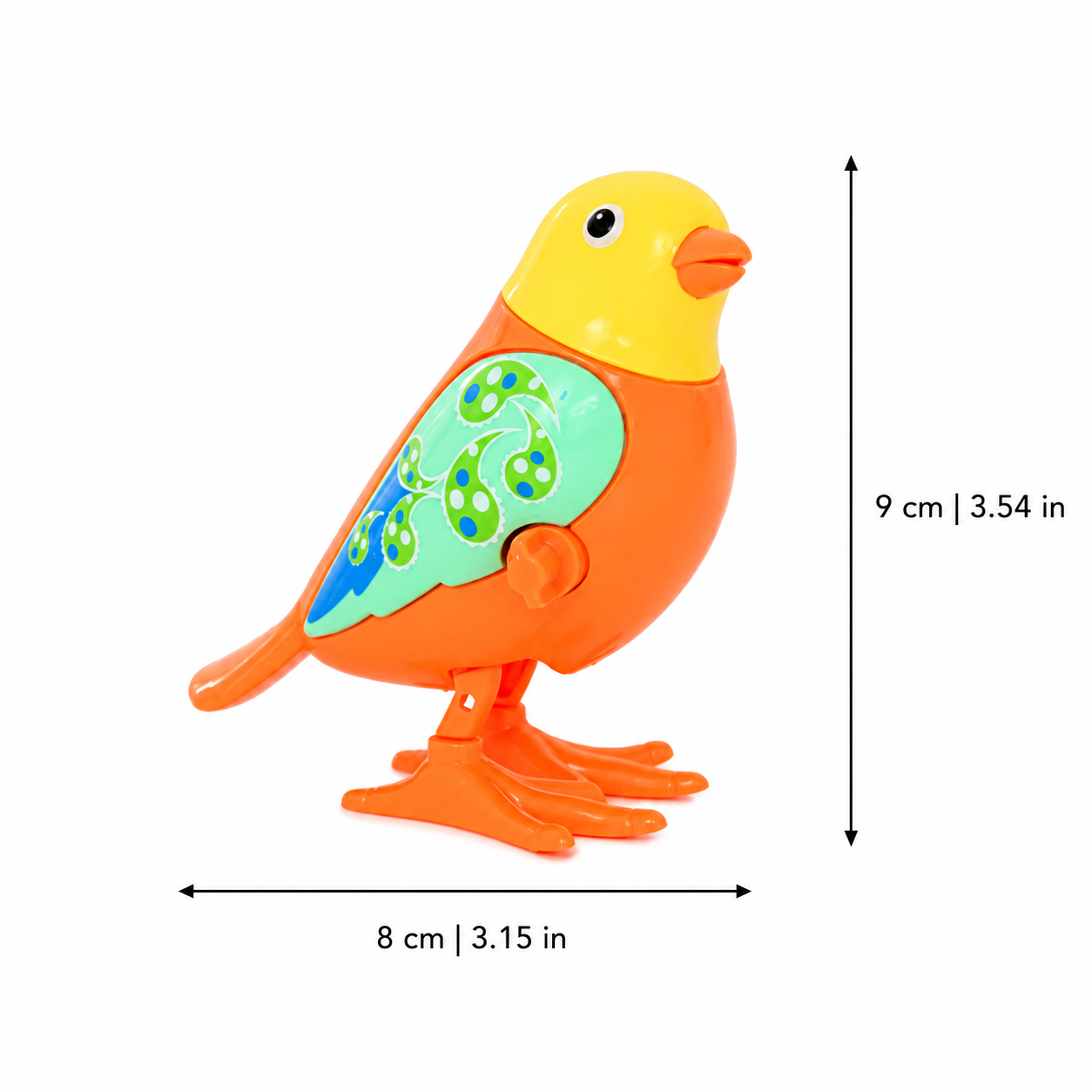 Wind-Up Bird Toy for Jumping Fun and Imaginative Play