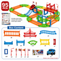 Electric Racing Track Set for Creative Builders and Fast-Paced Play