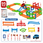 Electric Racing Track Set for Creative Builders and Fast-Paced Play