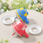 Multi-Hole Bubble Maker for Fast Outdoor Bubble Bursts