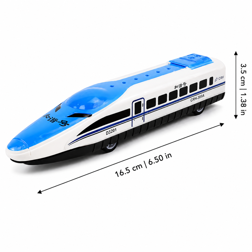 Mini Pull Back Train Toy for Kids’ Fast Rolling Play