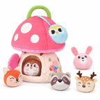 Soft Mushroom Activity Toy for Little Hands