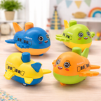 Cute Push-Along Airplane Toy for Kids Fun