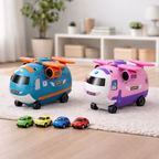Transformer Airplane Fidget Board for Early Learning Play