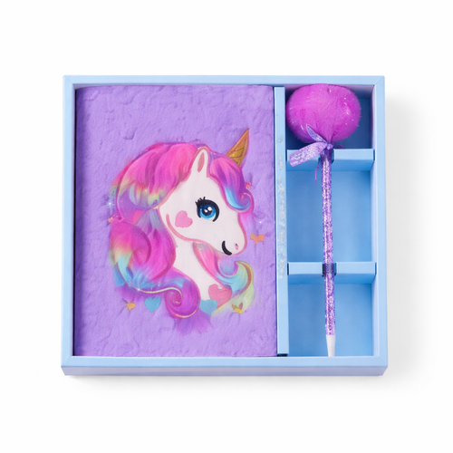 Cartoon Unicorn Writing Book for Little Creators - main product image