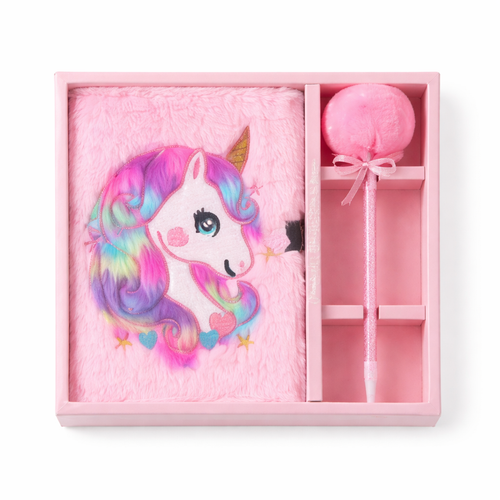 Cartoon Unicorn Writing Book for Little Creators