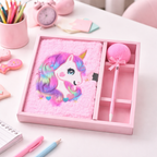 Cartoon Unicorn Writing Book for Little Creators