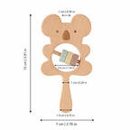 Gentle Sound Teether Toy for Baby Sensory Development