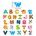 Colorful Animal Alphabet Magnet Set - main product image