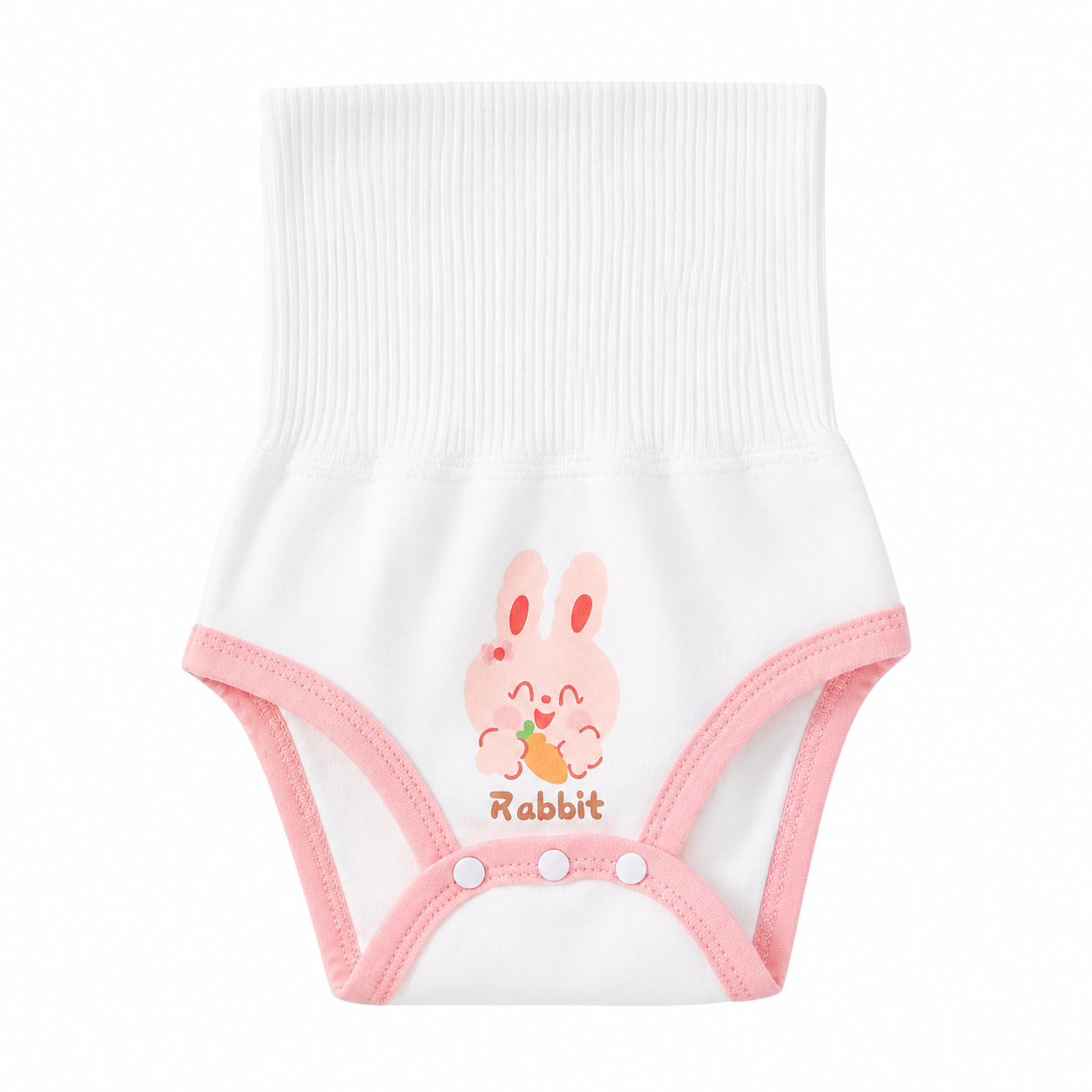 High-Waist Baby Wrap Pants for Warmth and Tummy Protection
