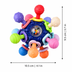 Musical Teether Ball for Sensory Play and Soothing Relief