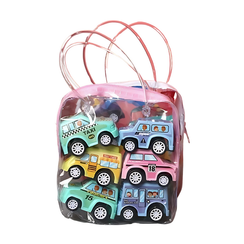 6-in-1 Pull-Back Cars - main product image