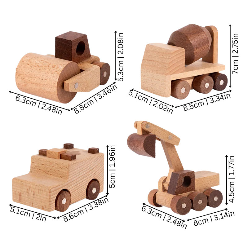 Wooden Car Blocks