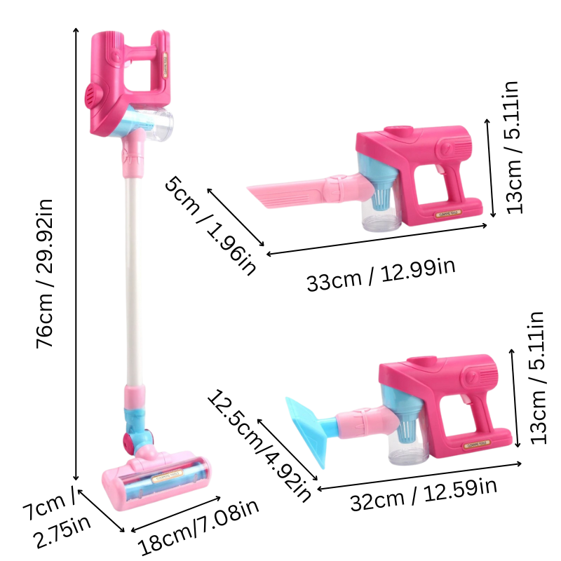 Realistic Toy Vacuum