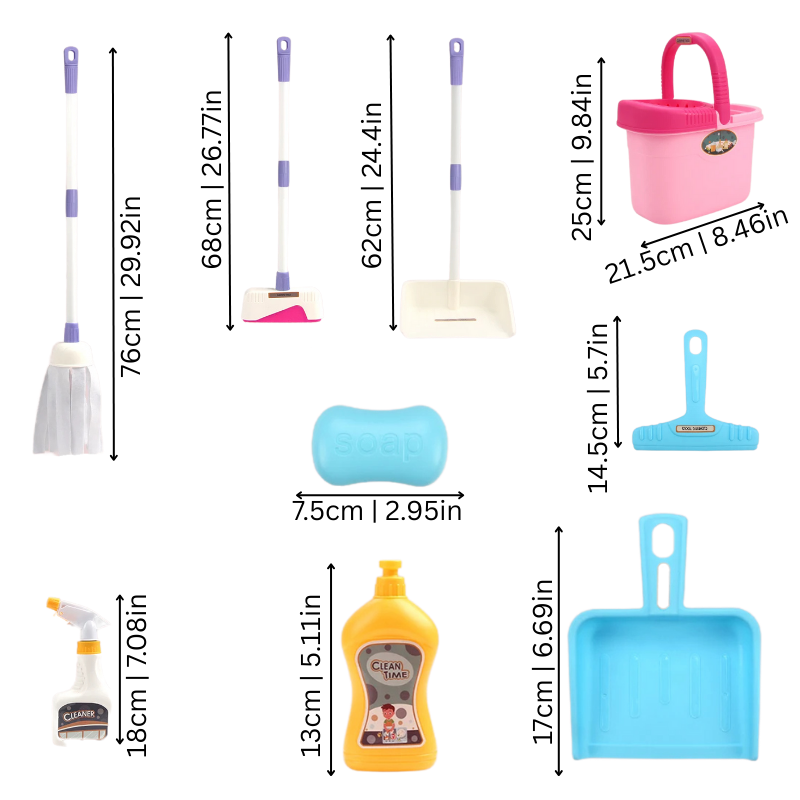 12-Piece Cleaning Set