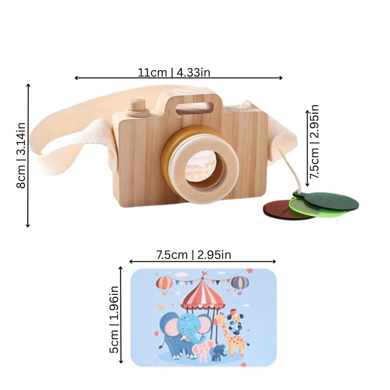 Wooden Camera Toy