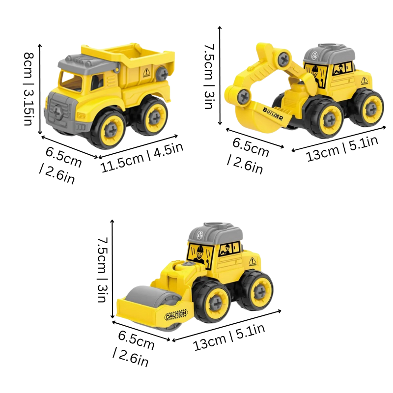 Buildable Touring Car with Easy Assembly Fun