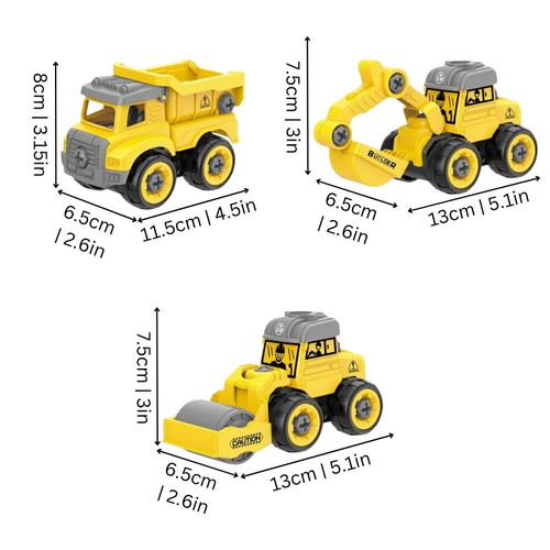 Buildable Touring Car with Easy Assembly Fun