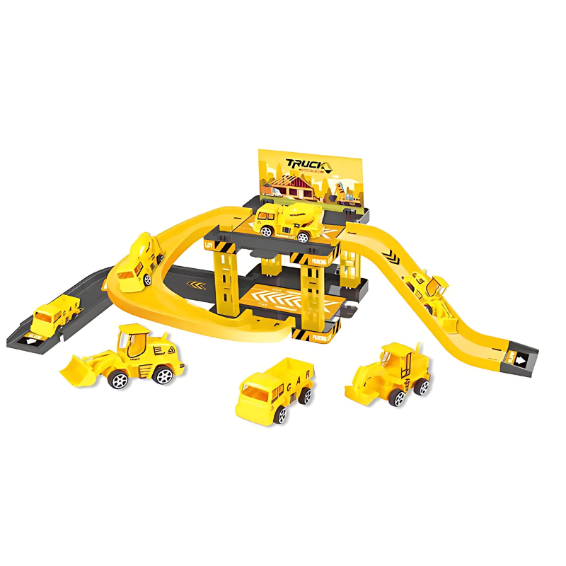 Interactive Rescue Station Playset with Vehicles