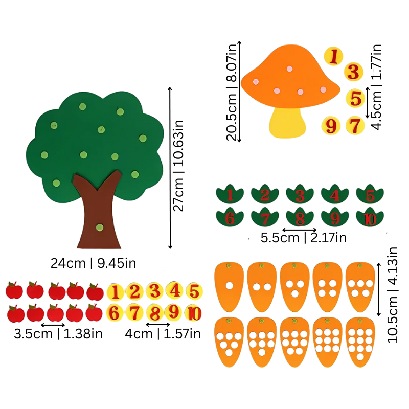 Hands-On Felt Learning Set