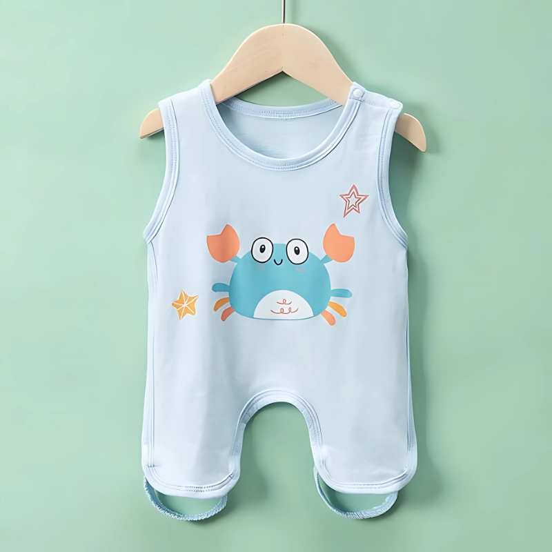 Breathable Cotton Baby Romper