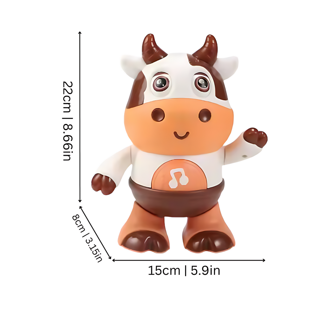 Light-Up Dancing Cow for Active Fun