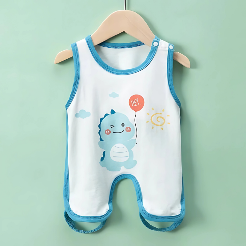 Breathable Cotton Baby Romper