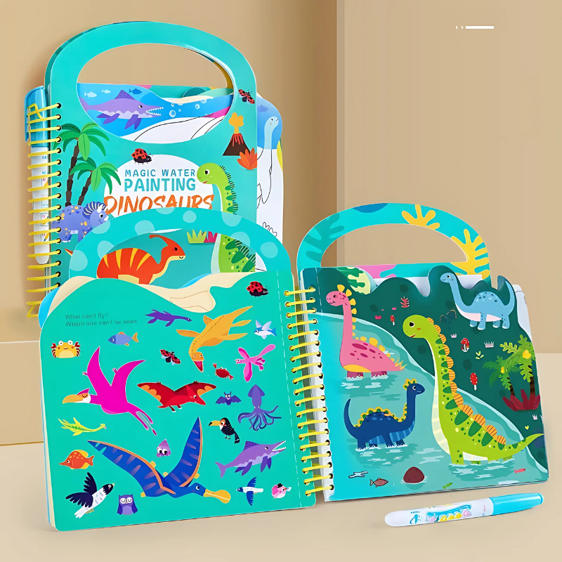 Reusable Water Coloring Book for Toddlers