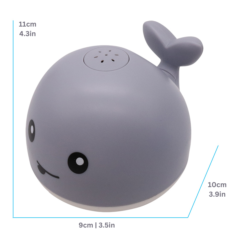 Playful Whale Transforms Any Bathtub Into A Magical Ocean Adventure