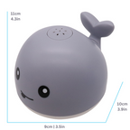 Playful Whale Transforms Any Bathtub Into A Magical Ocean Adventure