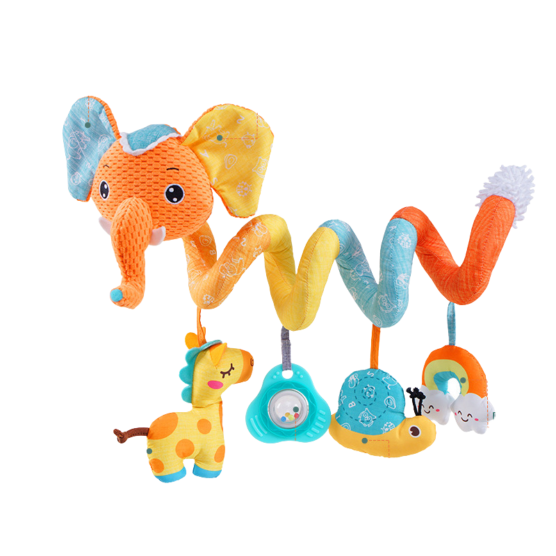 Spiral Toy with Hanging Friends