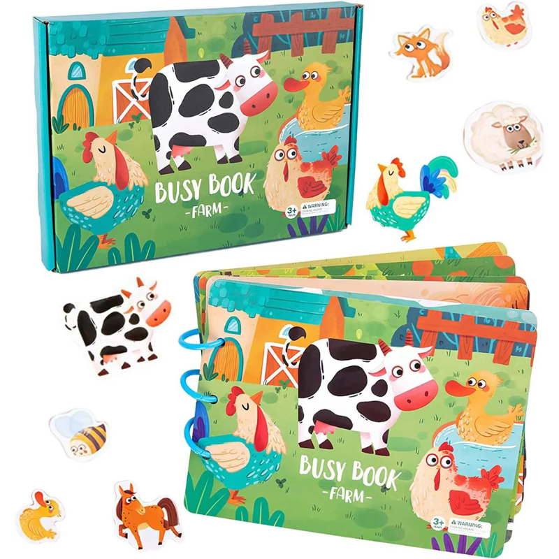 Engaging Interactive Learning Book for Kids