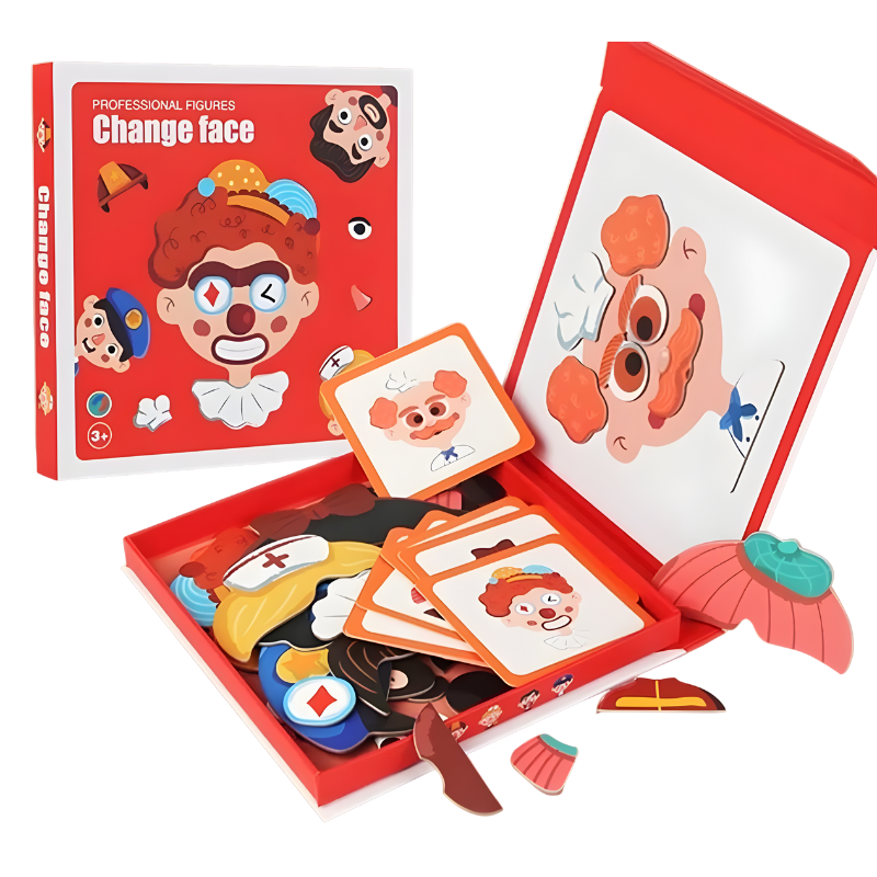 Magnetic Expression Puzzle