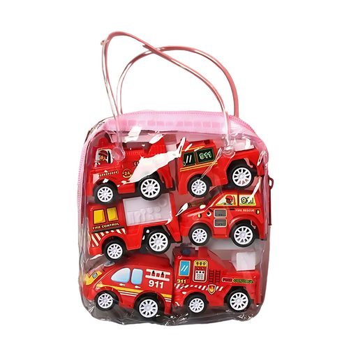 6-in-1 Pull-Back Cars