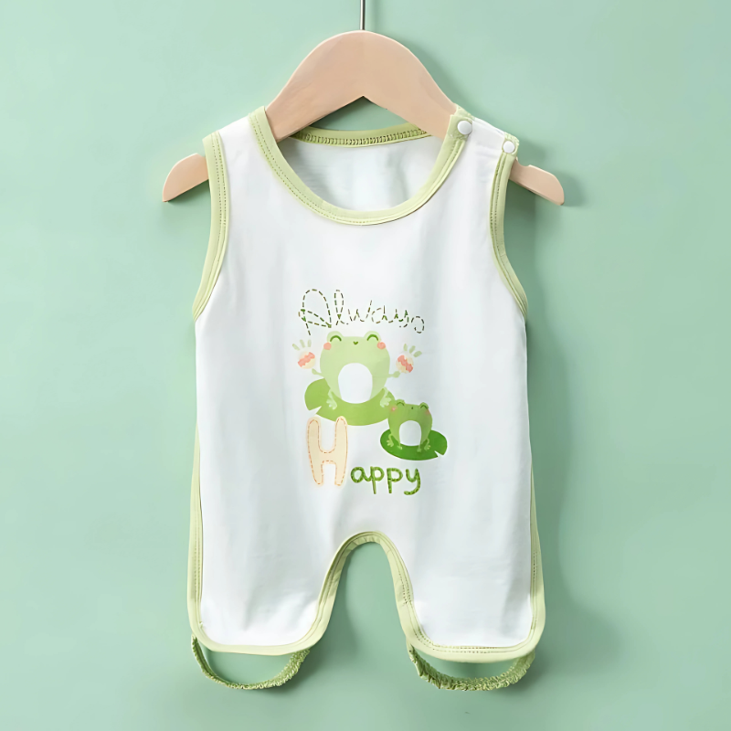 Breathable Cotton Baby Romper
