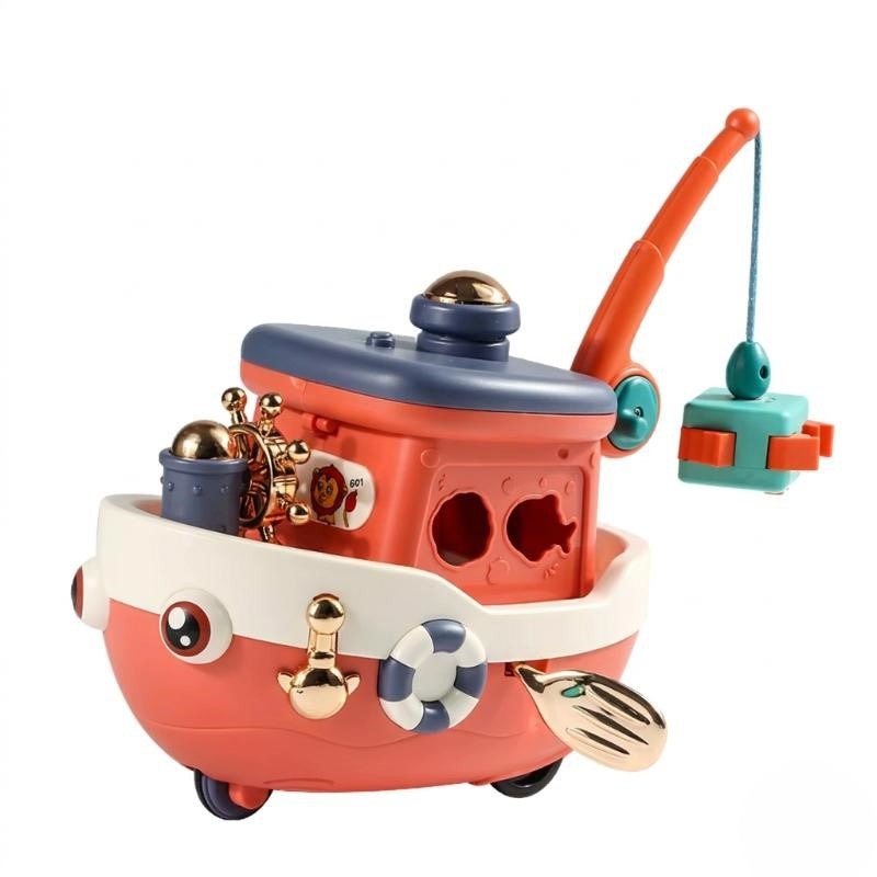 Musical Cruise Boat Toy for Playful Learning Adventures - main product image