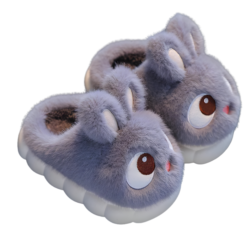 Big-Eyed Bunny Slippers