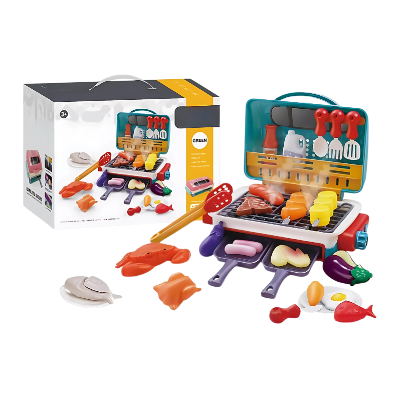Sizzling BBQ Playset with Color-Changing Foods - main product image