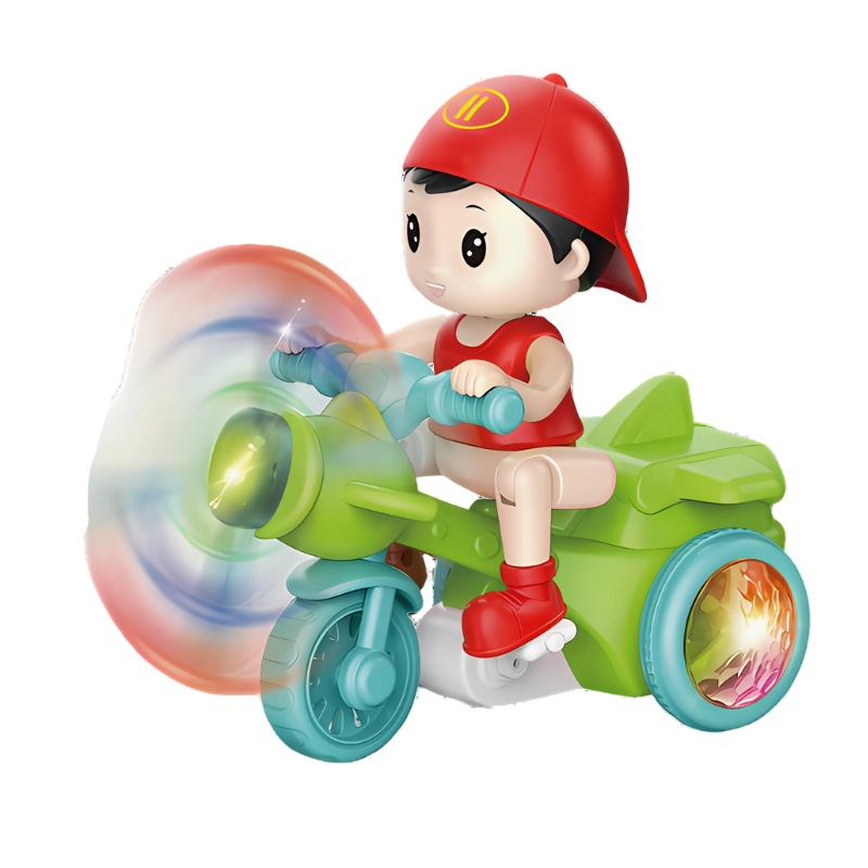 Interactive Electric Biker Toy with Light and Sound - main product image