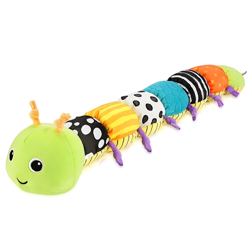 Sensory Musical Caterpillar Plush for Babies
