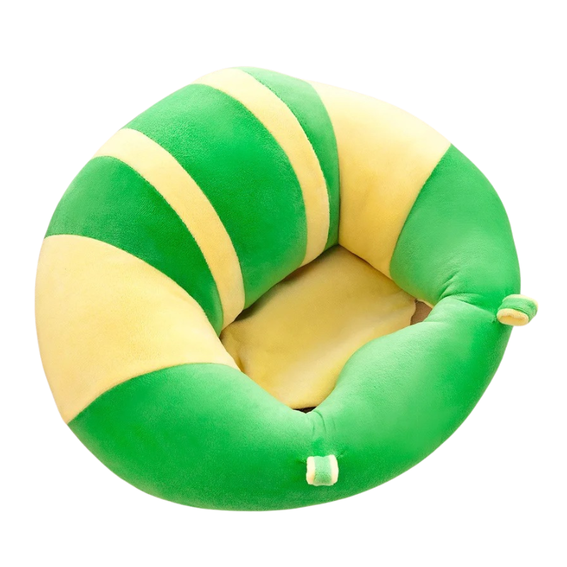 Ultra-Soft Plush Baby Floor Seat for Cozy Support