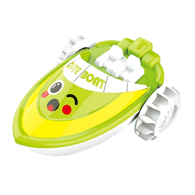 Available Styles: Blue Car, Blue Duck, Green Boat, Yellow Car, Yellow
