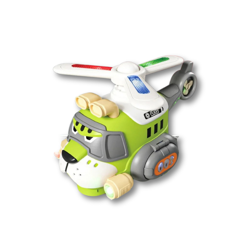 Electric Cartoon Plane