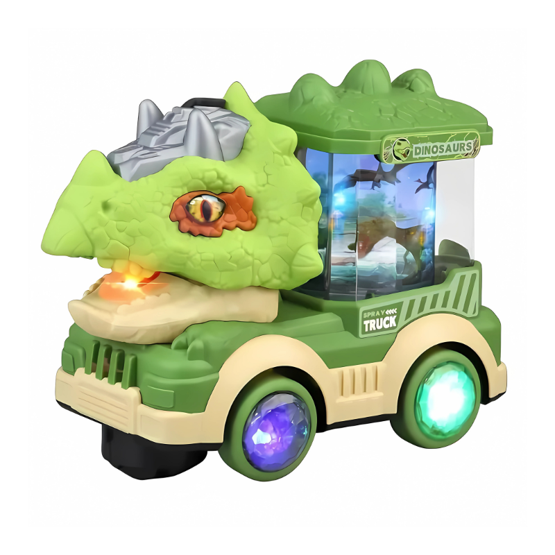 Interactive Dinosaur Music and Light Vehicle