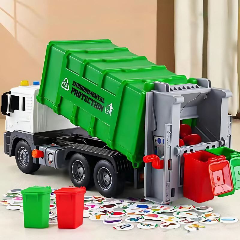 Interactive Garbage Truck Toy - main product image